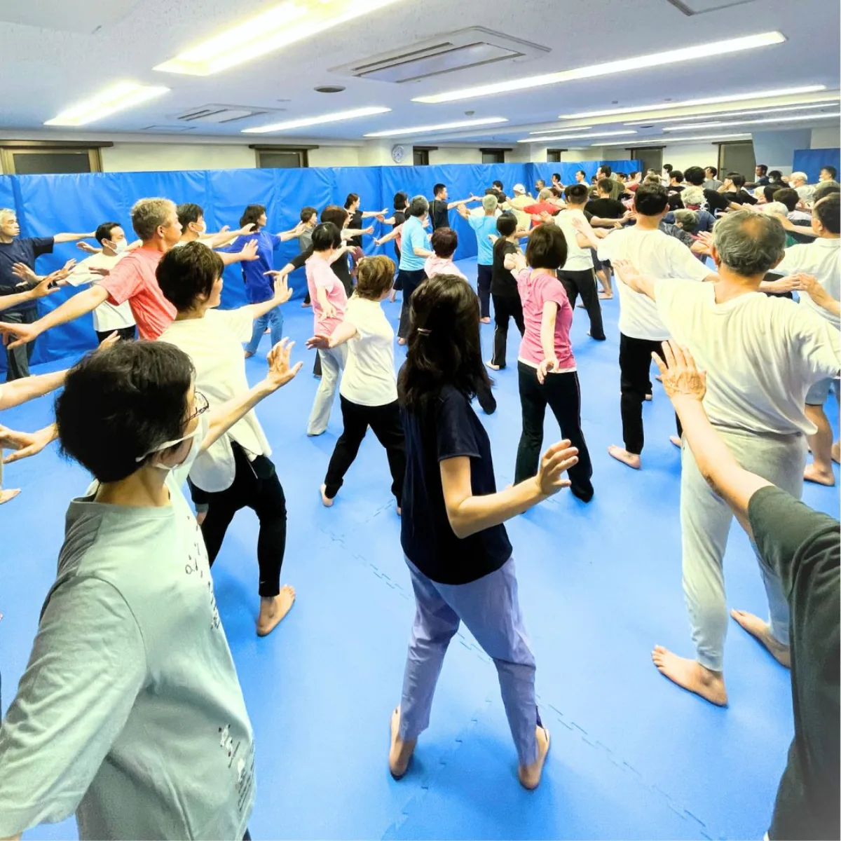 Practitioners of the Nishino Breathing Method
