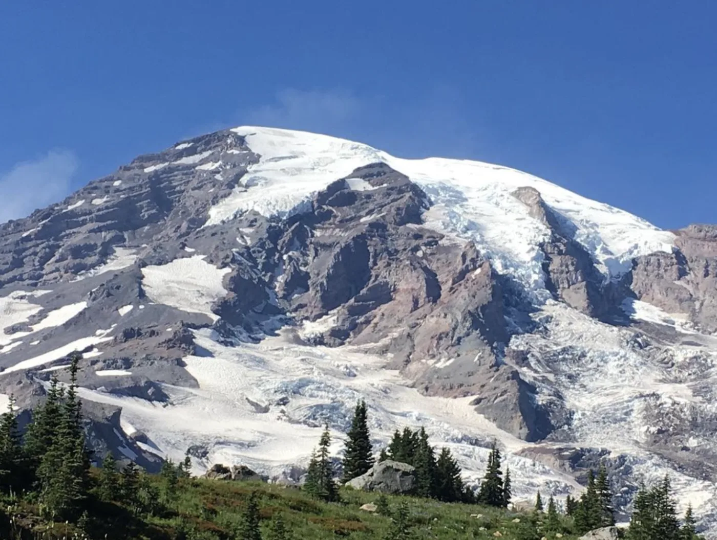 Mount Rainier near Tacoma, Washington, USA